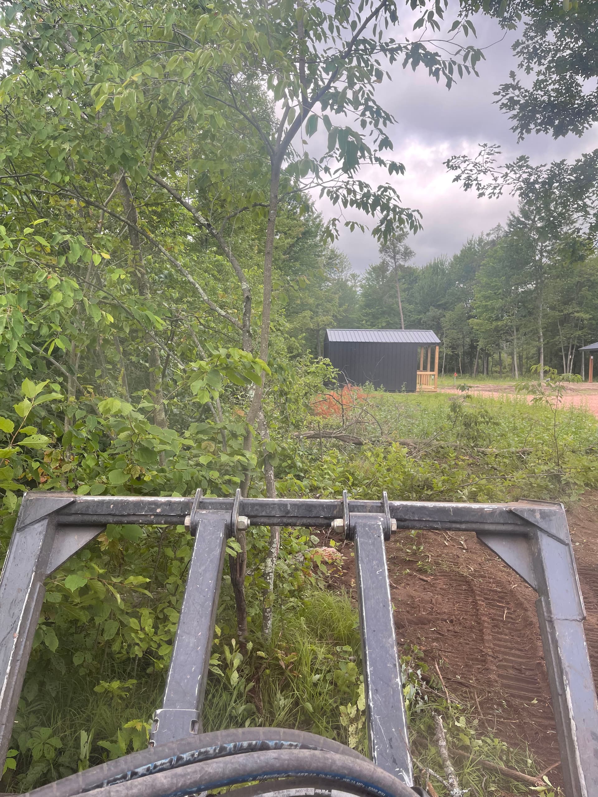 Gallery photos for Forestry Mulching Clears Barndominium Site Near Lake DuBay in Mosinee: Image #4