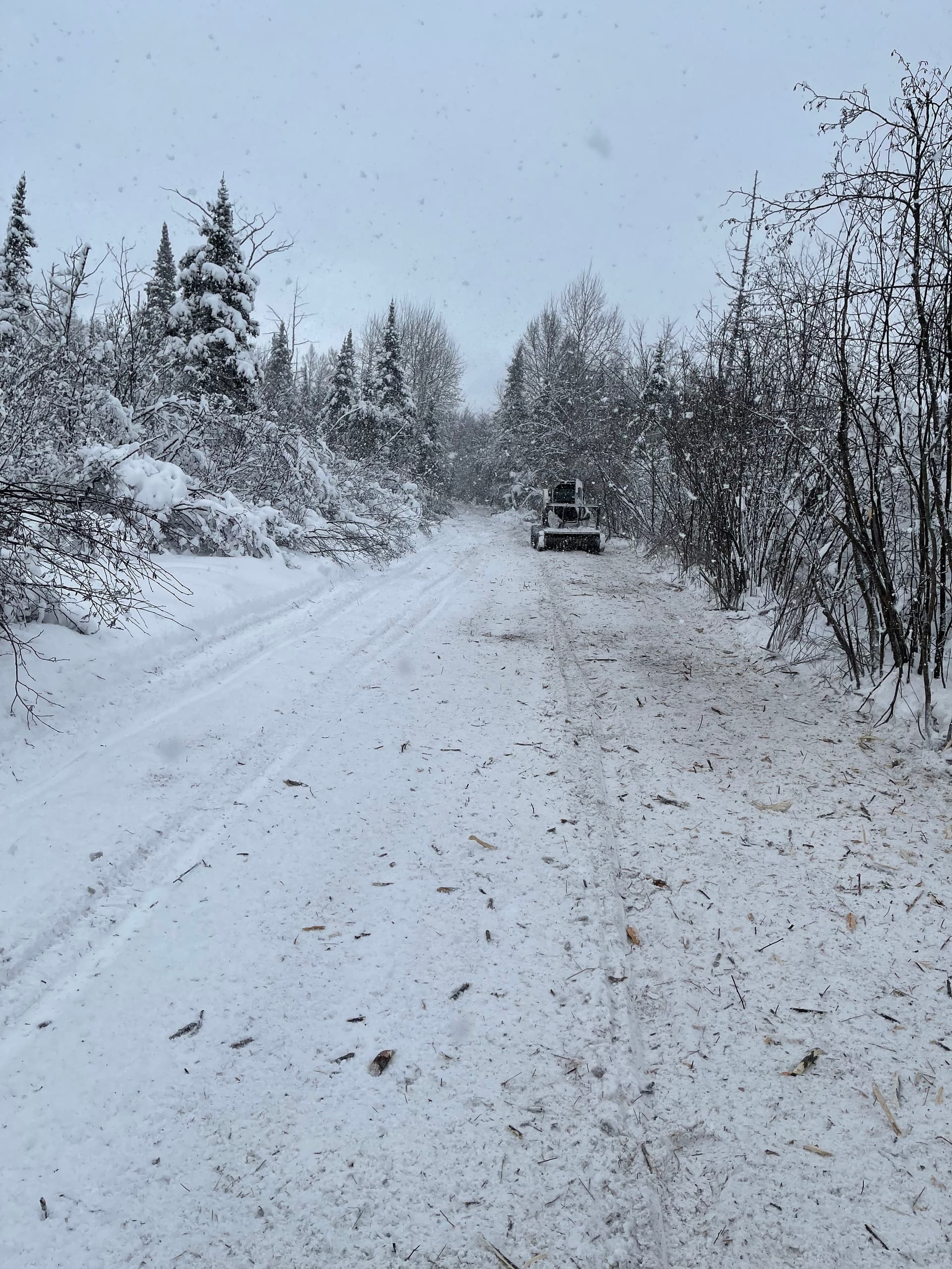 Gallery photos for Snowy Trails Cleared in Gleason: Image #2