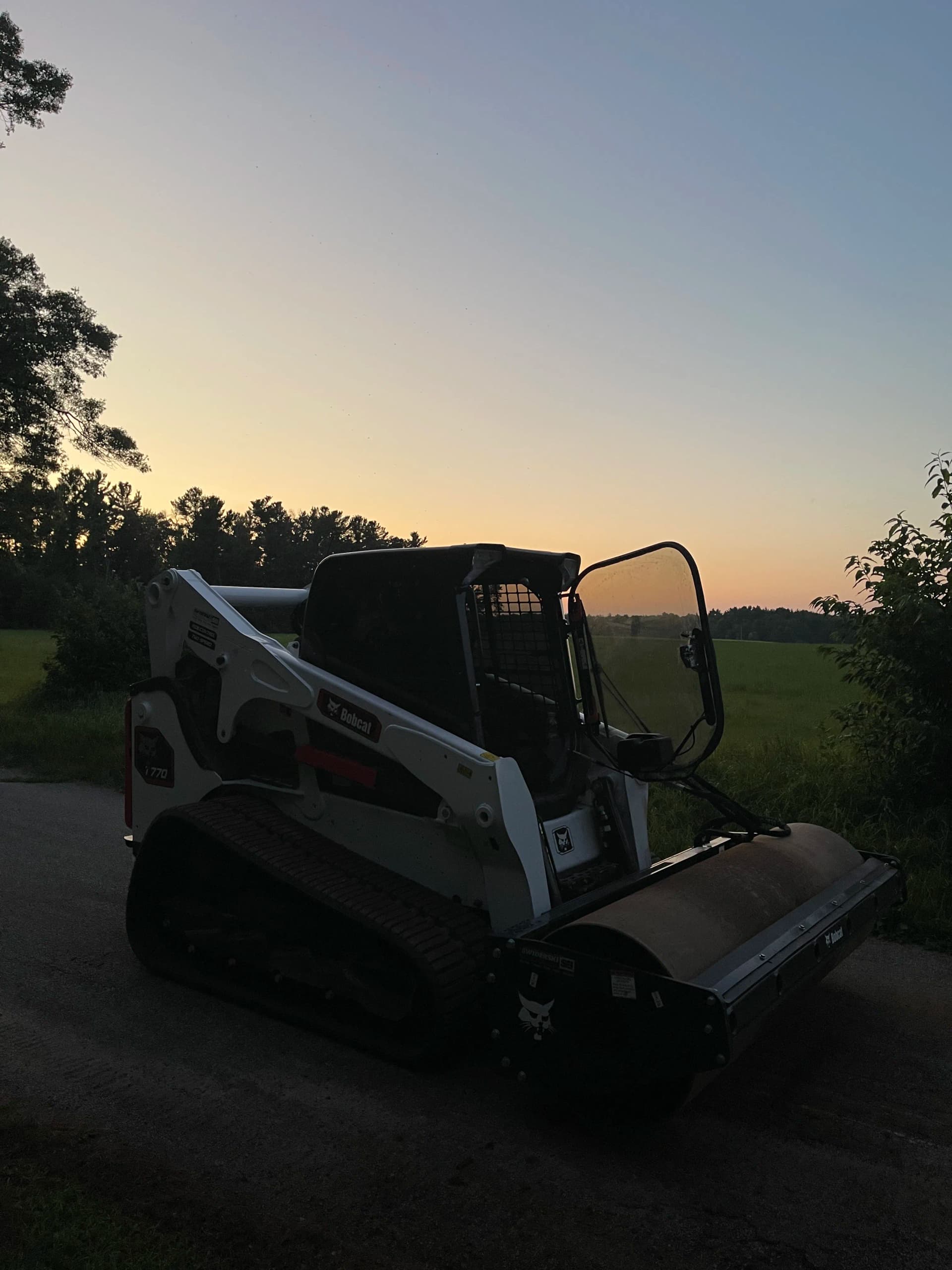 Gallery photos for Red Granite Gravel Driveway Installed on Lake DuBay in Mosinee: Image #8