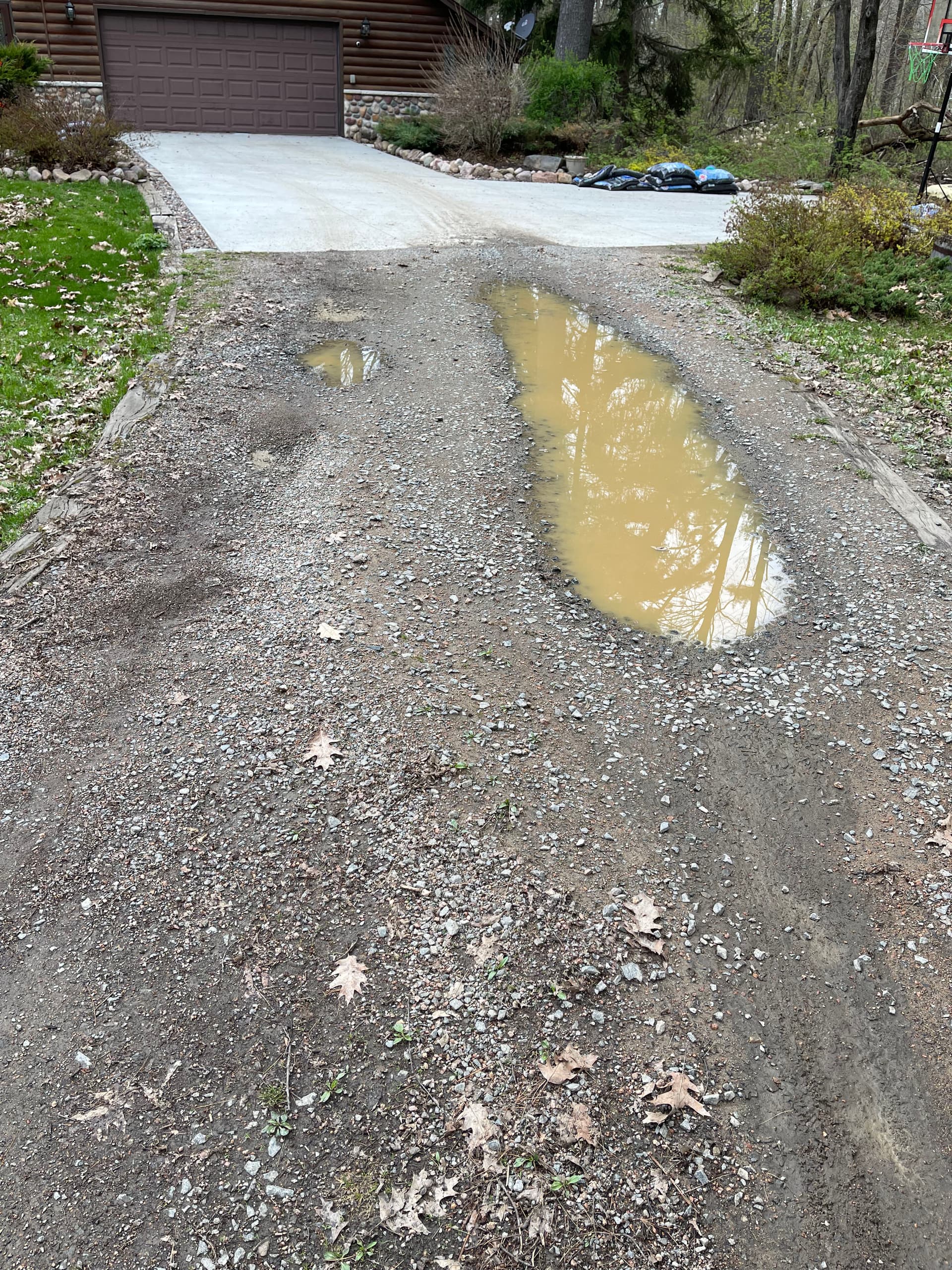 Gallery photos for Gravel Driveway Repair and Refresh Near Lake DuBay in Mosinee: Image #3