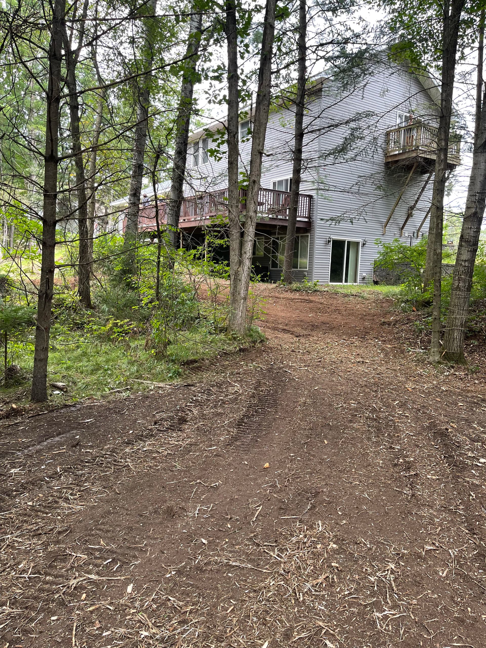 Gallery photos for Backyard Forestry Mulching Clears the Way Along the Eau Claire River in Weston: Image #8