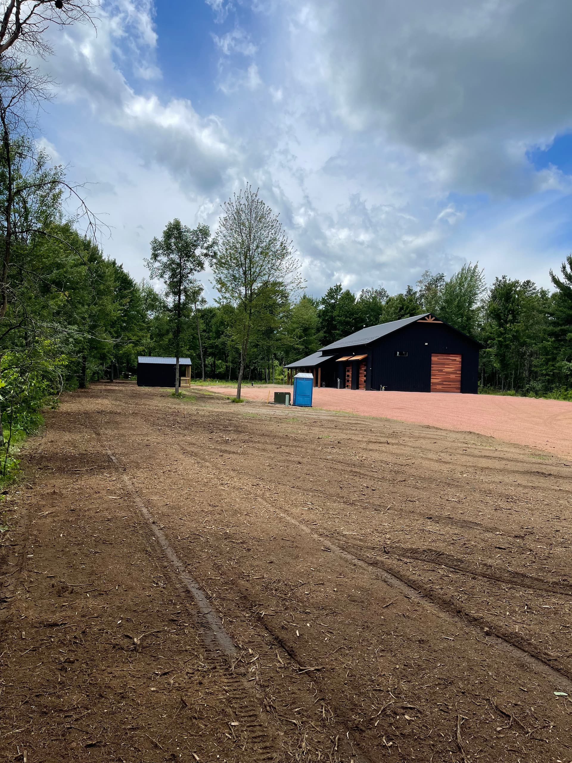 Forestry Mulching Clears Barndominium Site Near Lake DuBay in Mosinee image