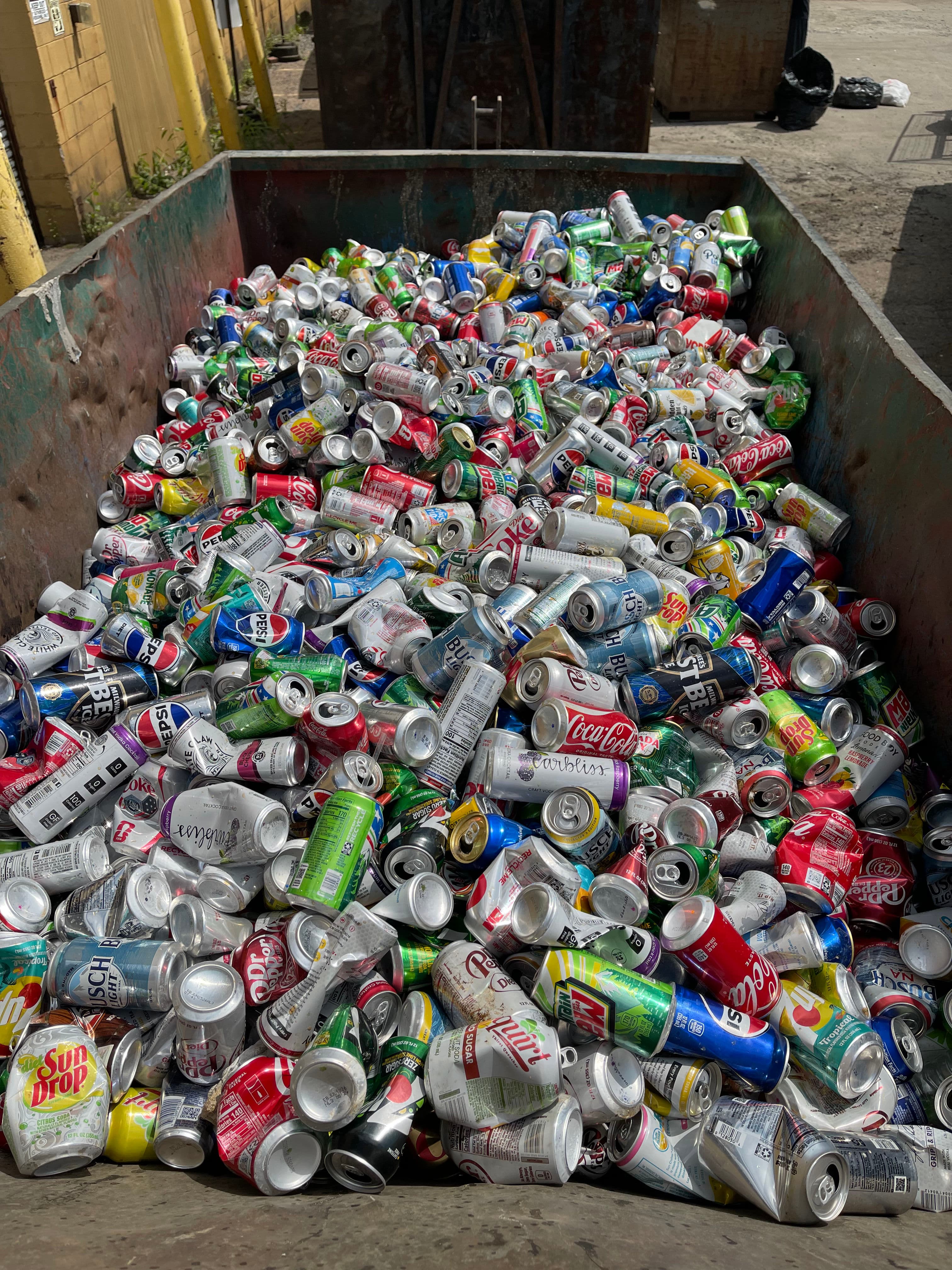 Project Aluminum Cans Collected at Treu's Tic Toc Benefit Fetch Foster & Rescue image