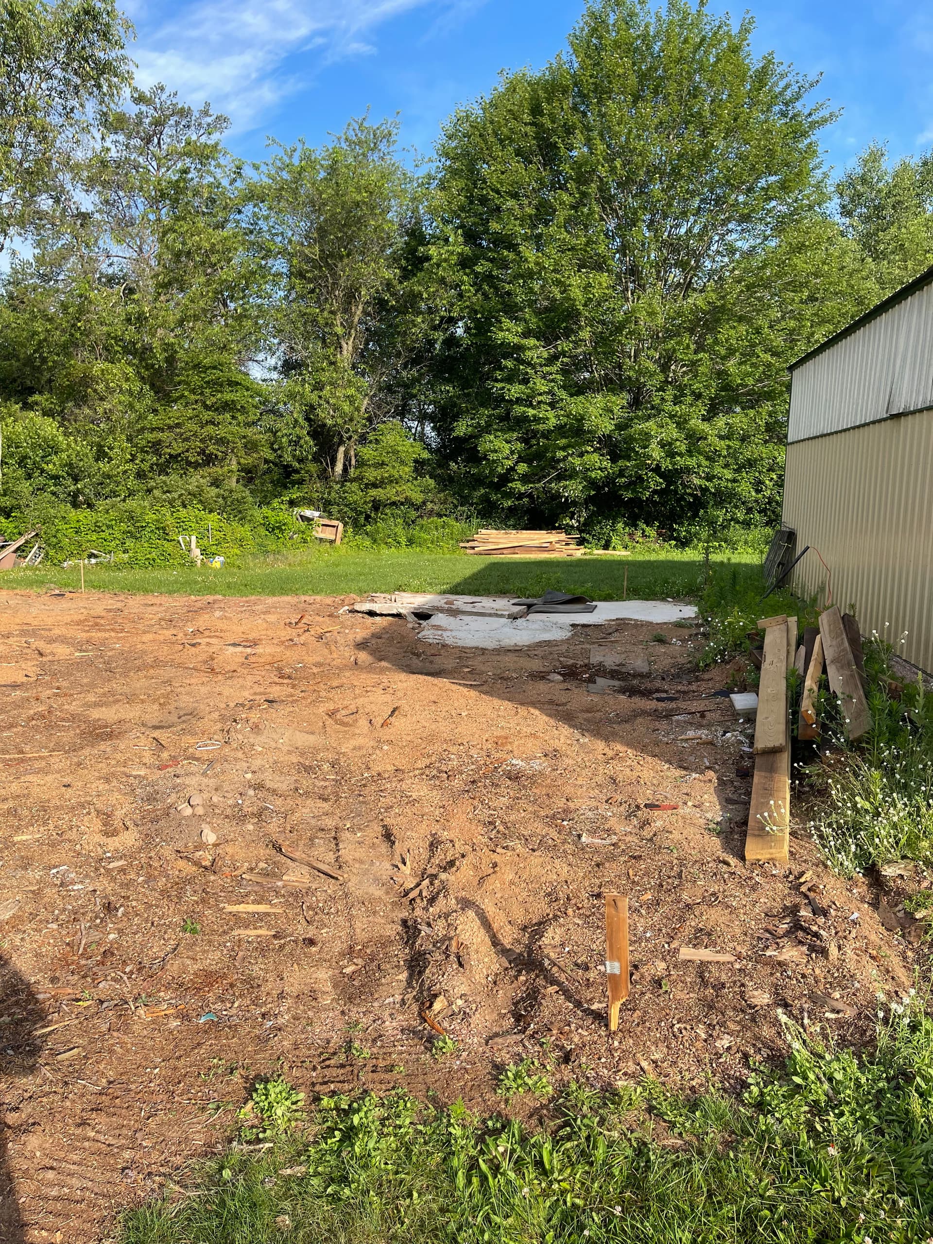 Gallery photos for Gravel Pole Barn Pad Built Right in Kronenwetter: Image #1