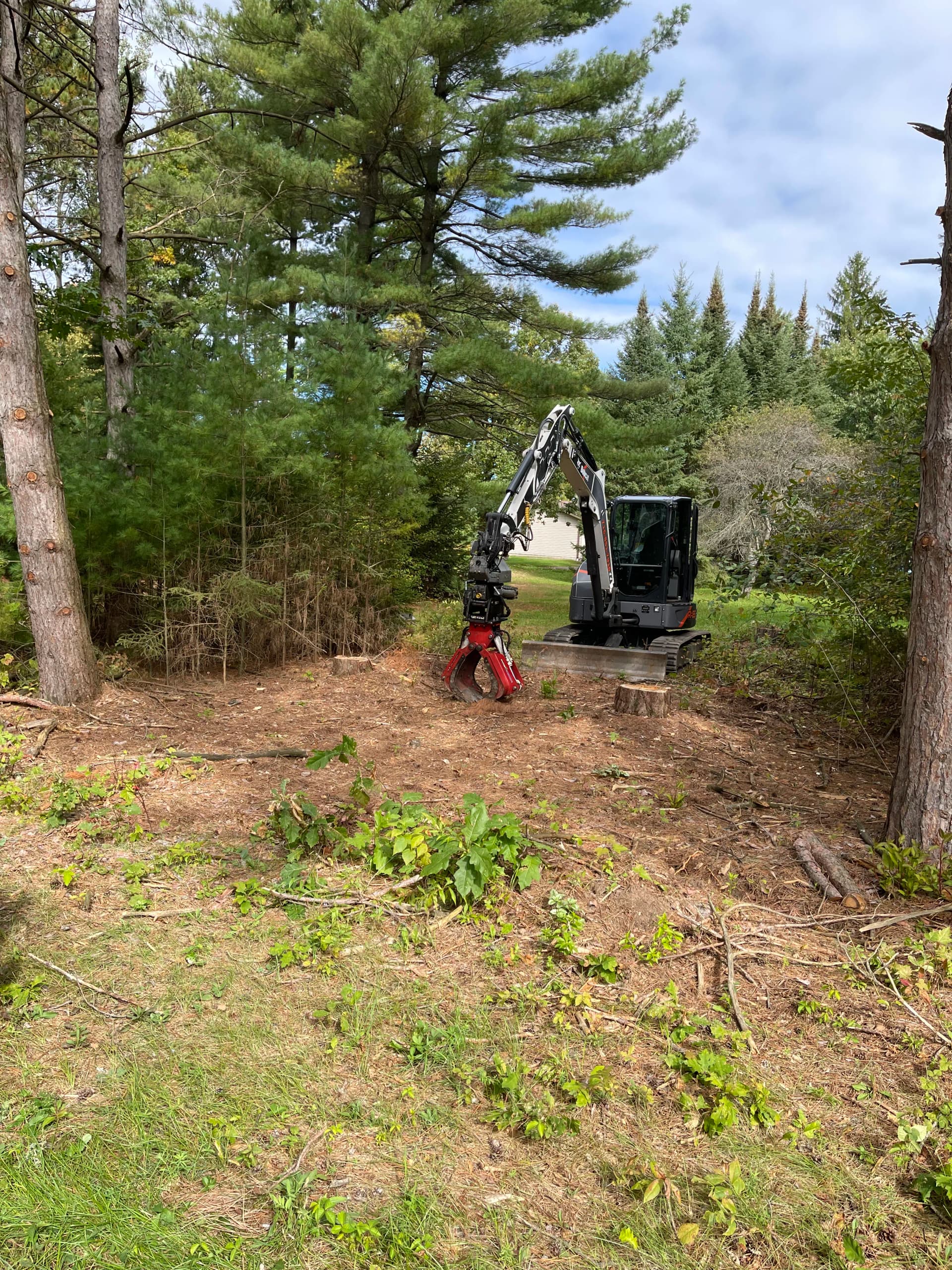 Gallery photos for Lake DuBay Lot Clearing and Driveway Entrance in Mosinee: Image #4