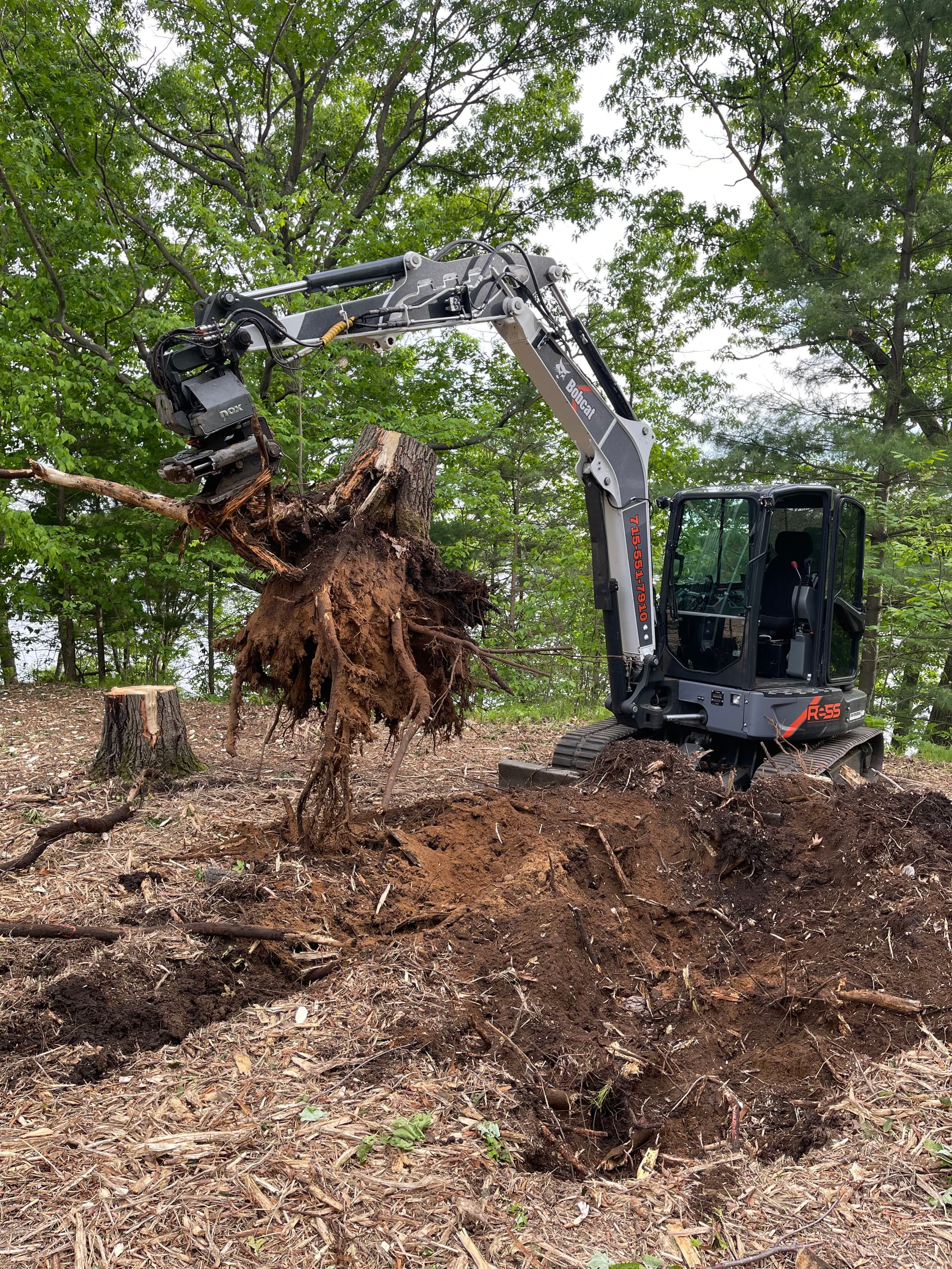 Gallery photos for Wooded Lot Cleared for a New Build in Mosinee: Image #1