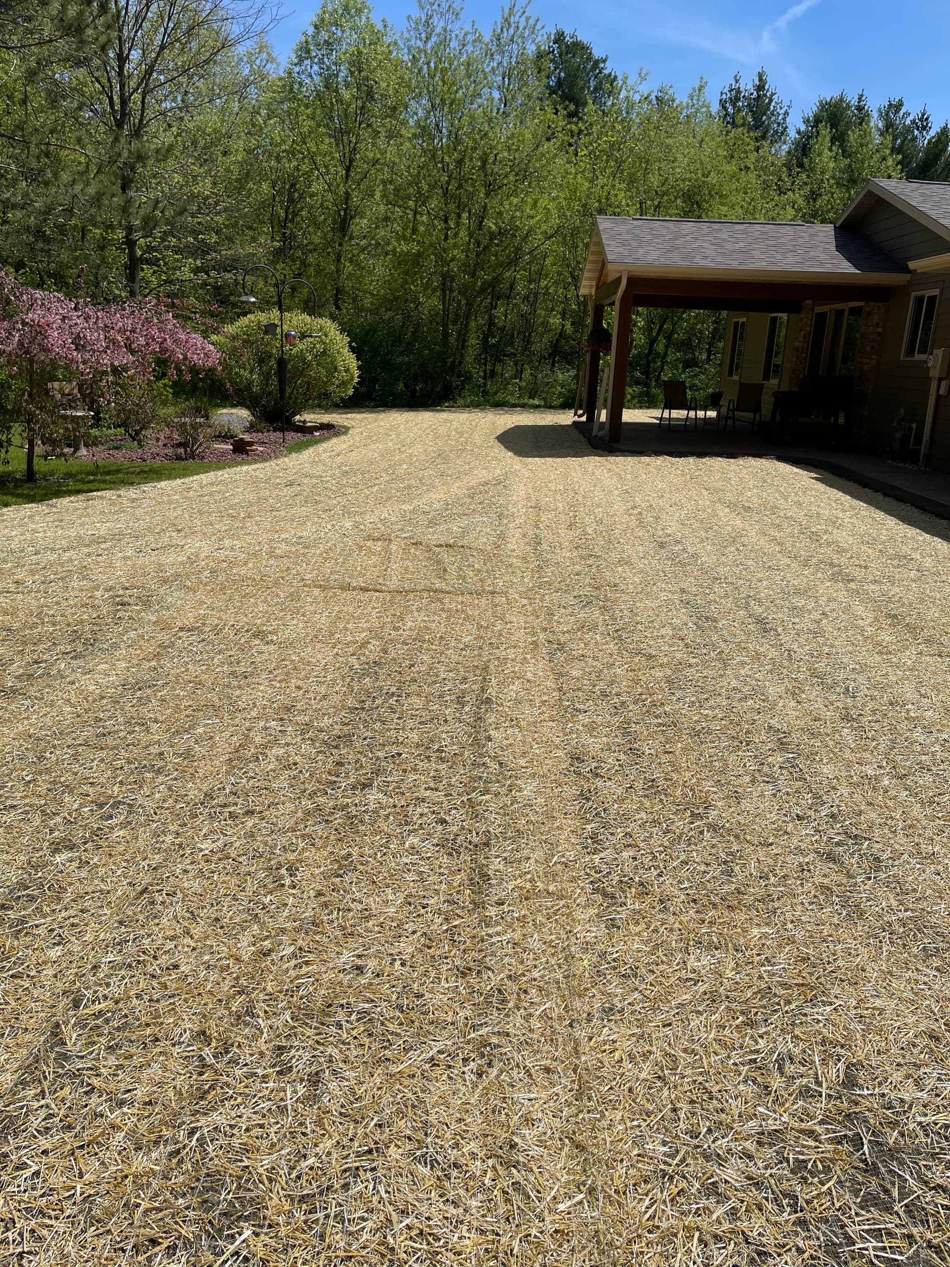 Post-Construction Yard Grading and Seeding in Kronenwetter image