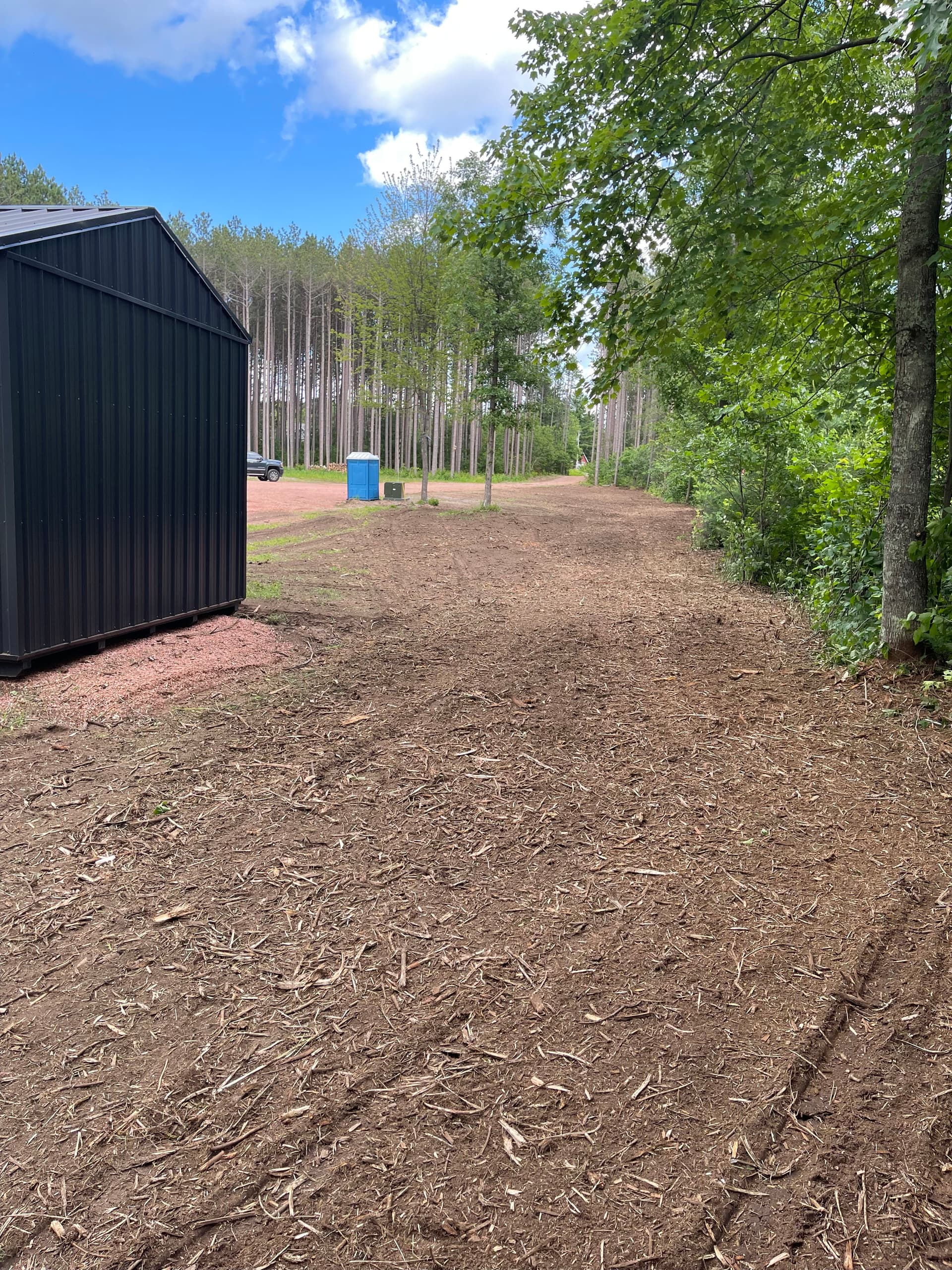 Gallery photos for Forestry Mulching Clears Barndominium Site Near Lake DuBay in Mosinee: Image #8