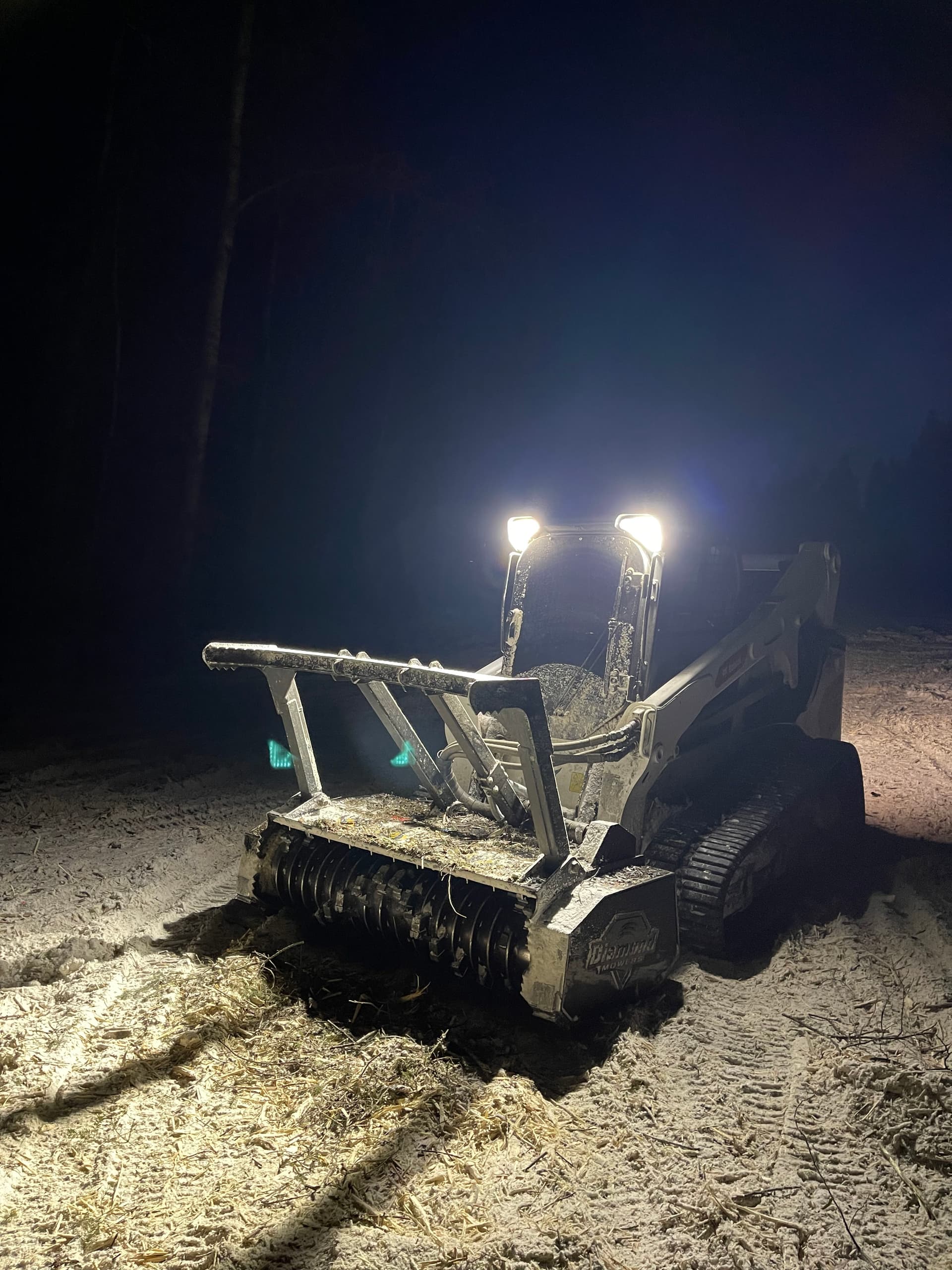 Gallery photos for Land Clearing Project in Snowy Hewitt Wisconsin: Image #4