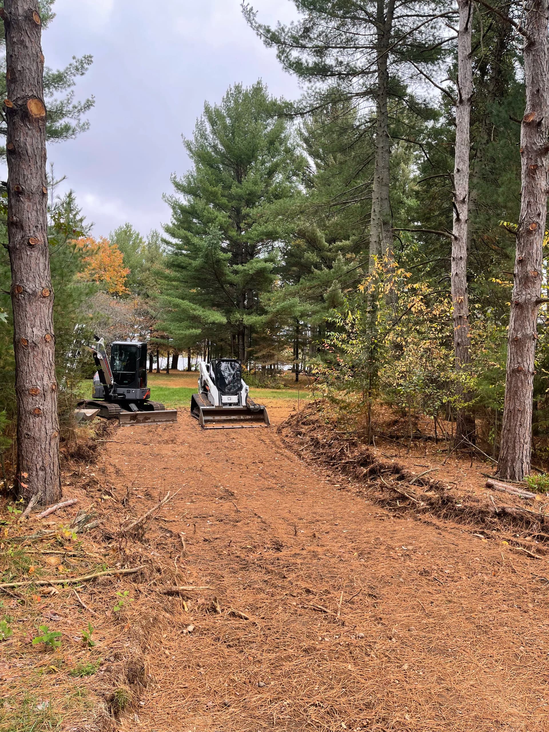 Gallery photos for Lake DuBay Lot Clearing and Driveway Entrance in Mosinee: Image #3