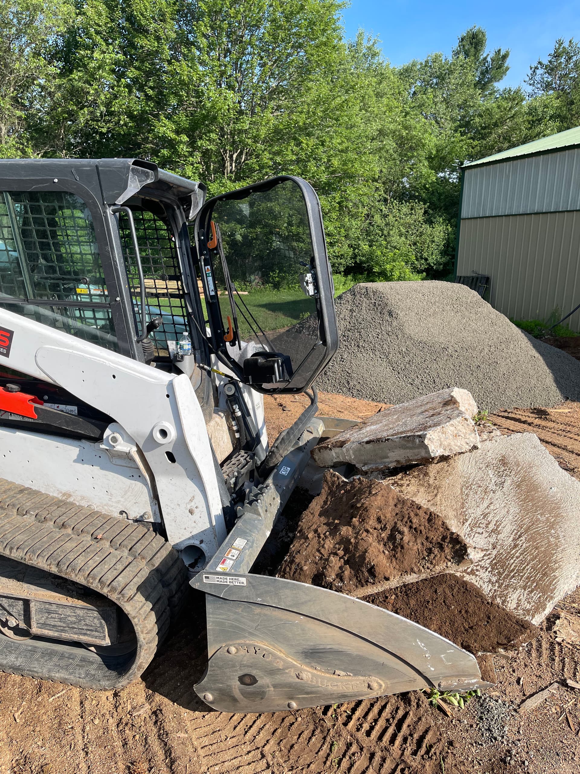 Gallery photos for Gravel Pole Barn Pad Built Right in Kronenwetter: Image #3