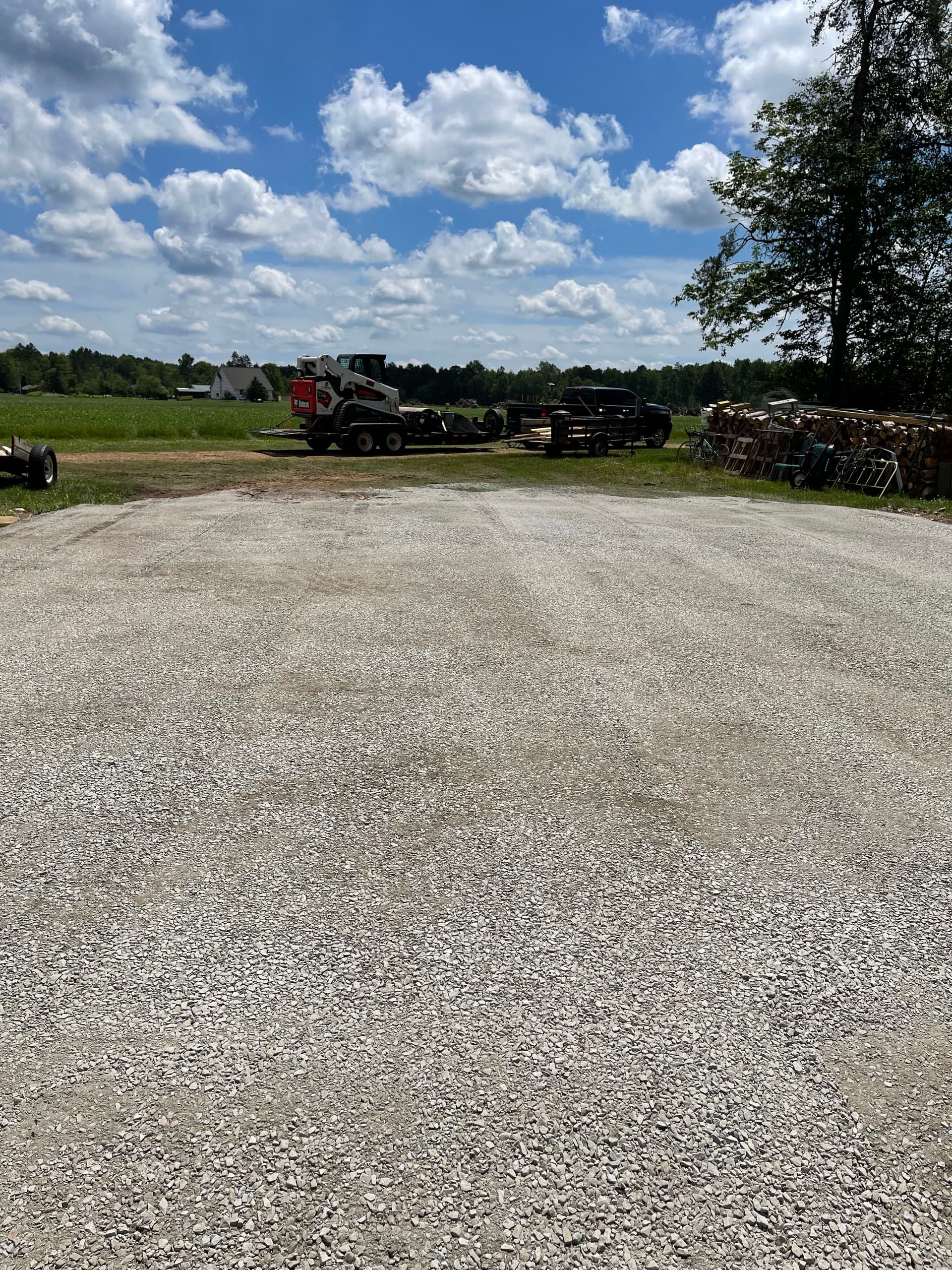 Gallery photos for Gravel Pole Barn Pad Built Right in Kronenwetter: Image #5