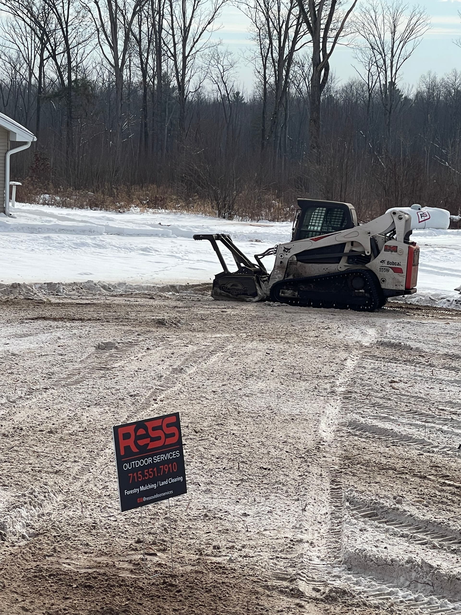 Forestry Mulching and Land Clearing in Snowy Mosinee image