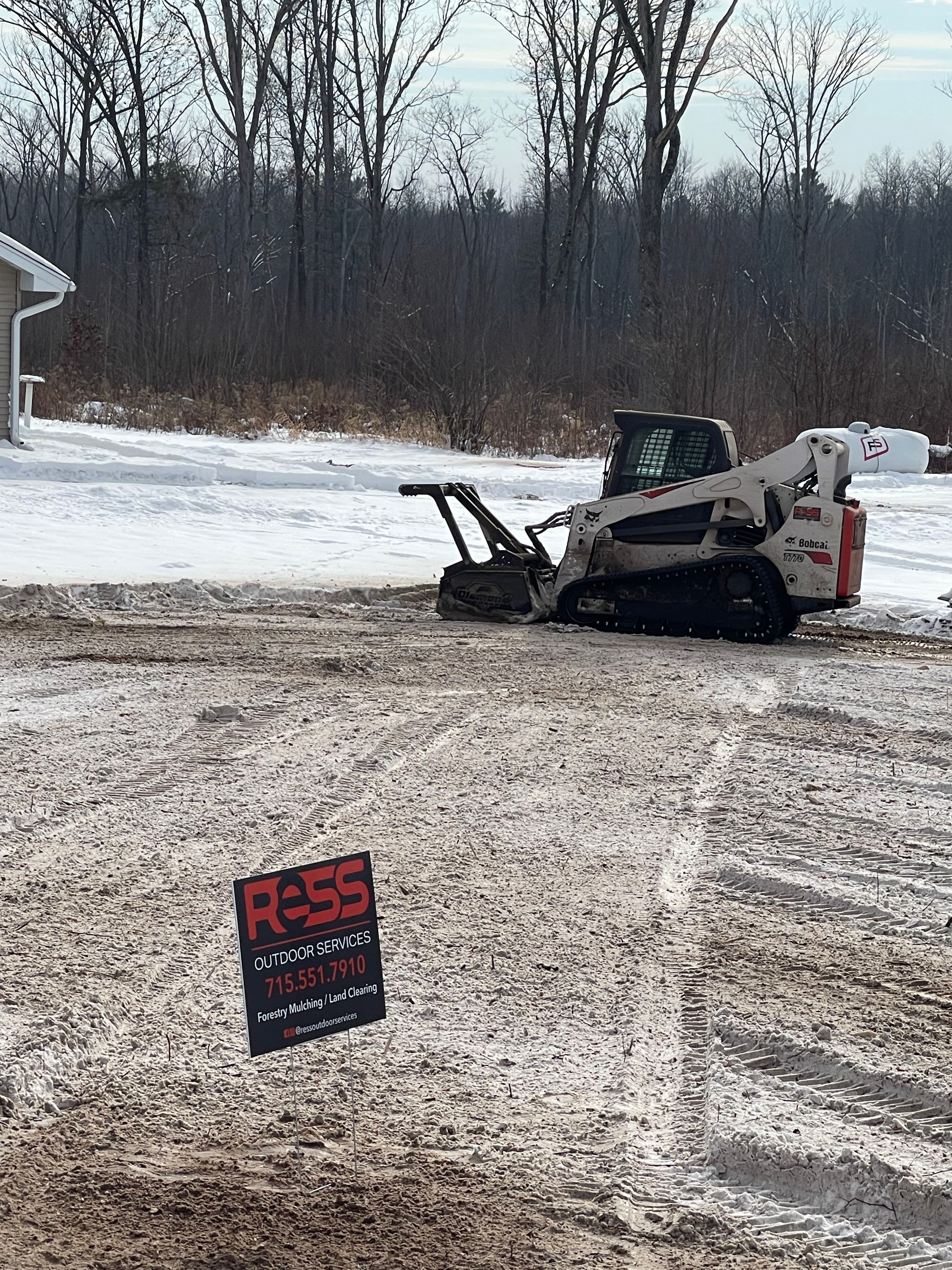 Forestry Mulching and Land Clearing in Snowy Mosinee