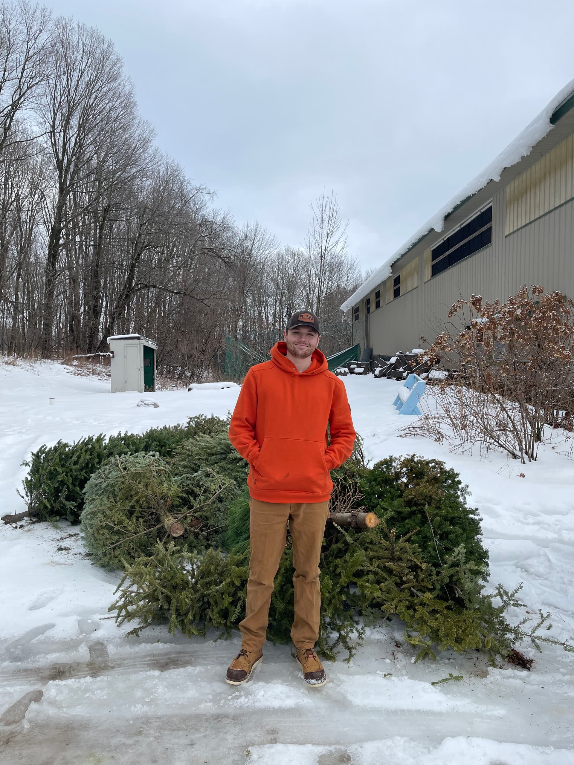 Gallery photos for Delivering Christmas Trees to Support Wildlife in Antigo: Image #1
