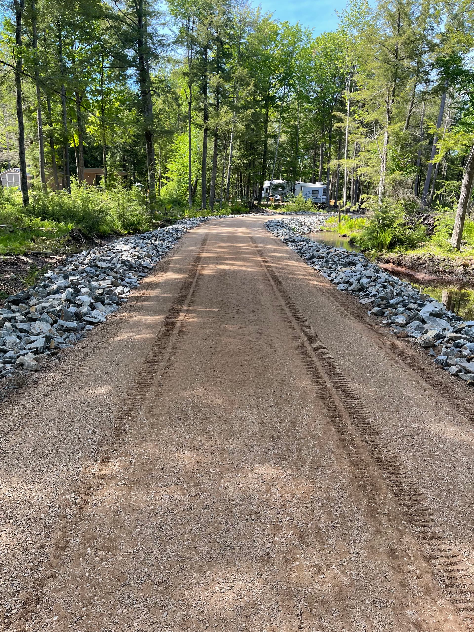 Gallery photos for Gravel Driveway Repair and Rebuild in Tomahawk WI: Image #1