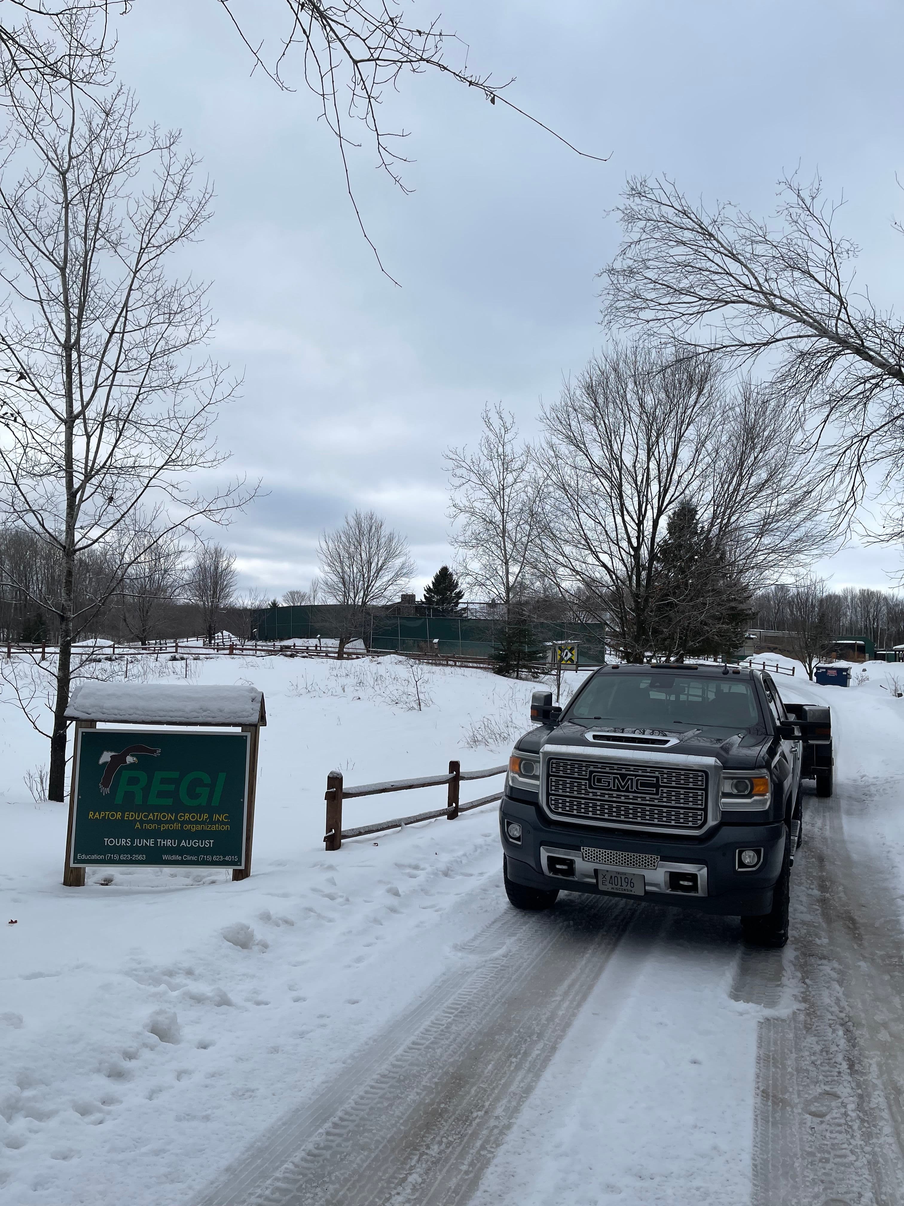 Project Delivering Christmas Trees to Support Wildlife in Antigo image