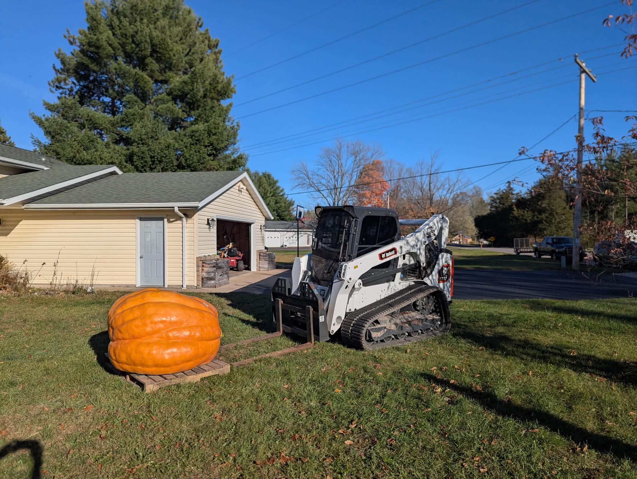 Gallery photos for Giant Pumpkin Delivery Day Across Central Wisconsin: Image #4
