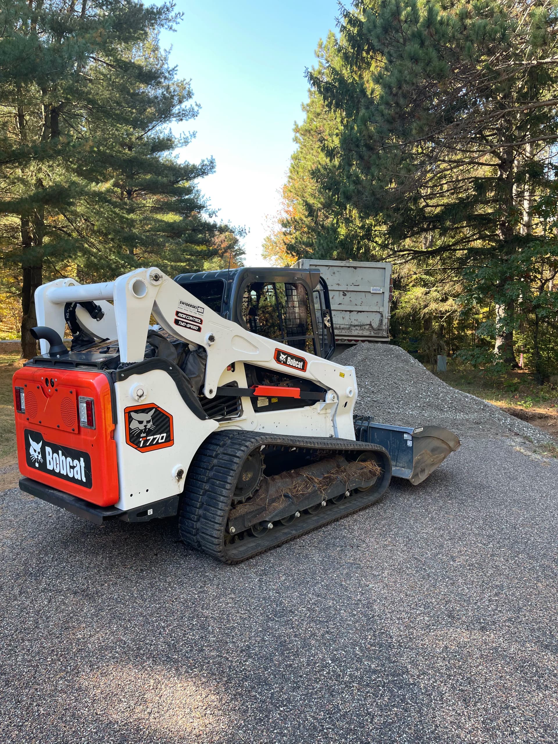 Gallery photos for Lake DuBay Lot Clearing and Driveway Entrance in Mosinee: Image #2