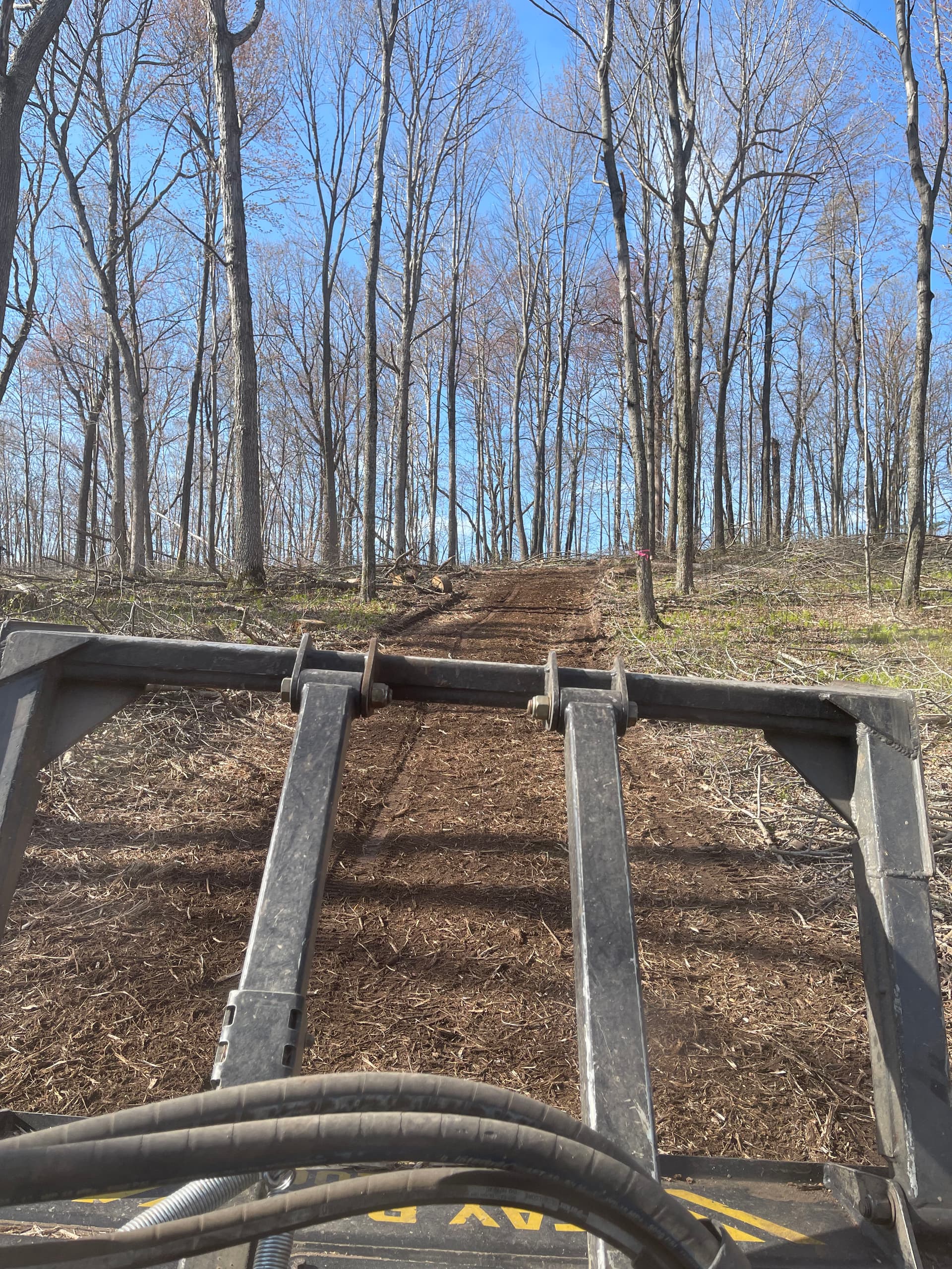 Forestry Mulching Cleans Up Logging Debris in New Hope image