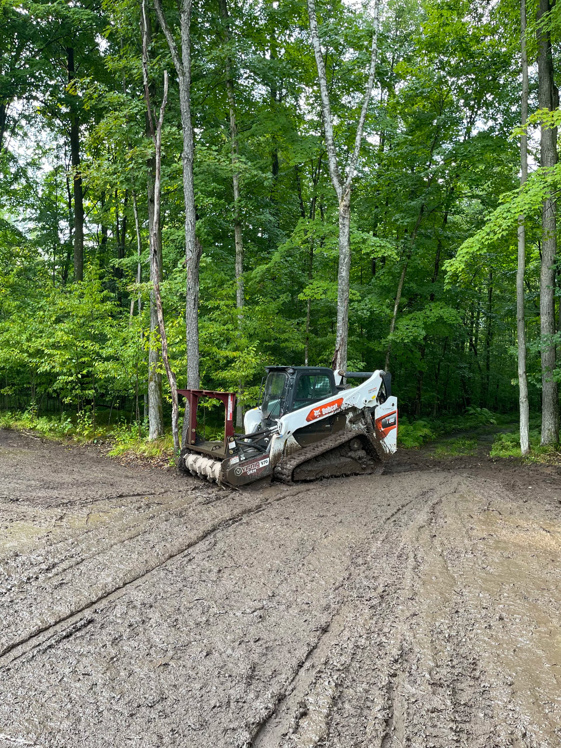 Gallery photos for Forestry Mulching a Food Plot in Mosinee: Image #4