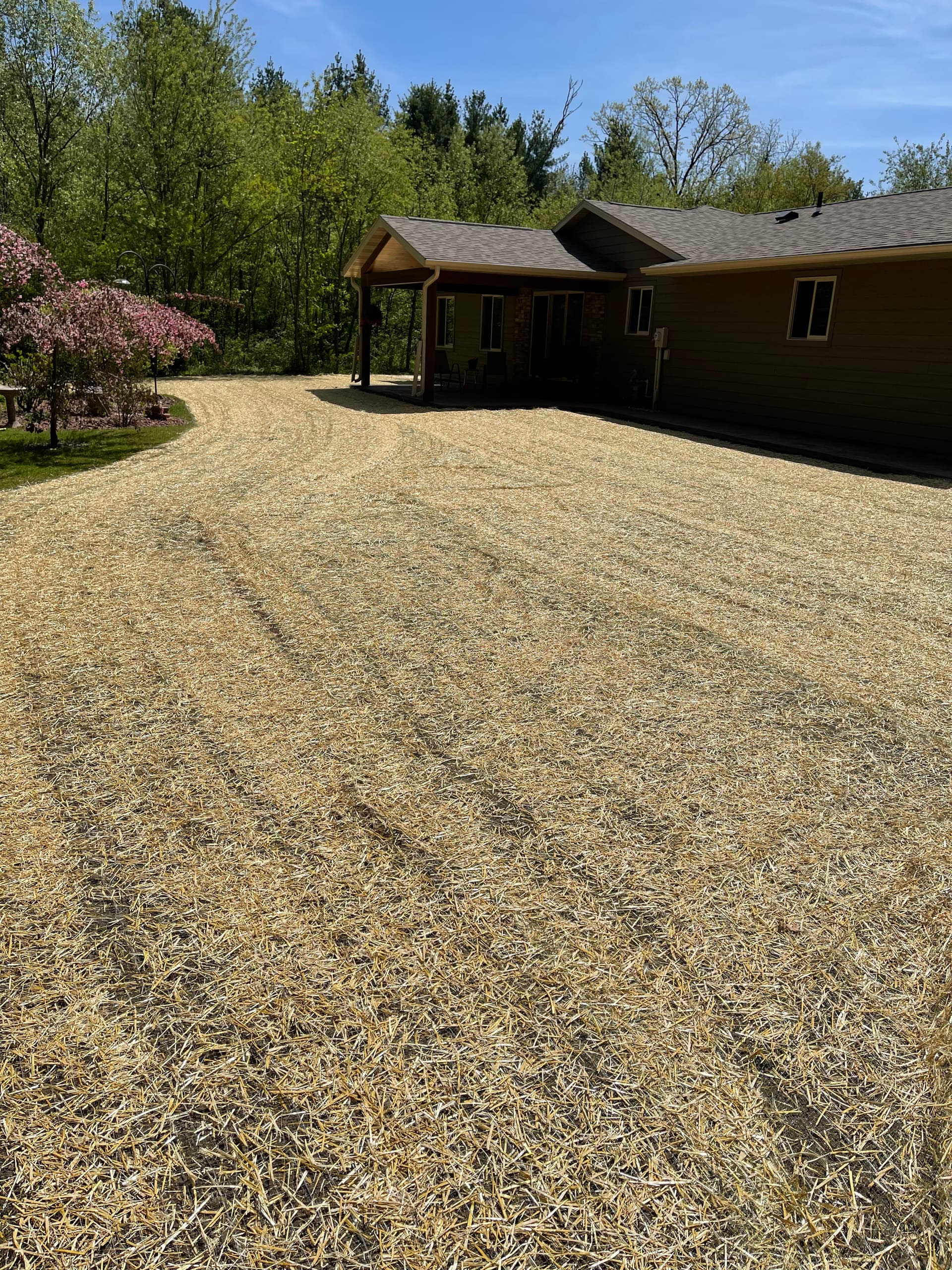Gallery photos for Post-Construction Yard Grading and Seeding in Kronenwetter: Image #1