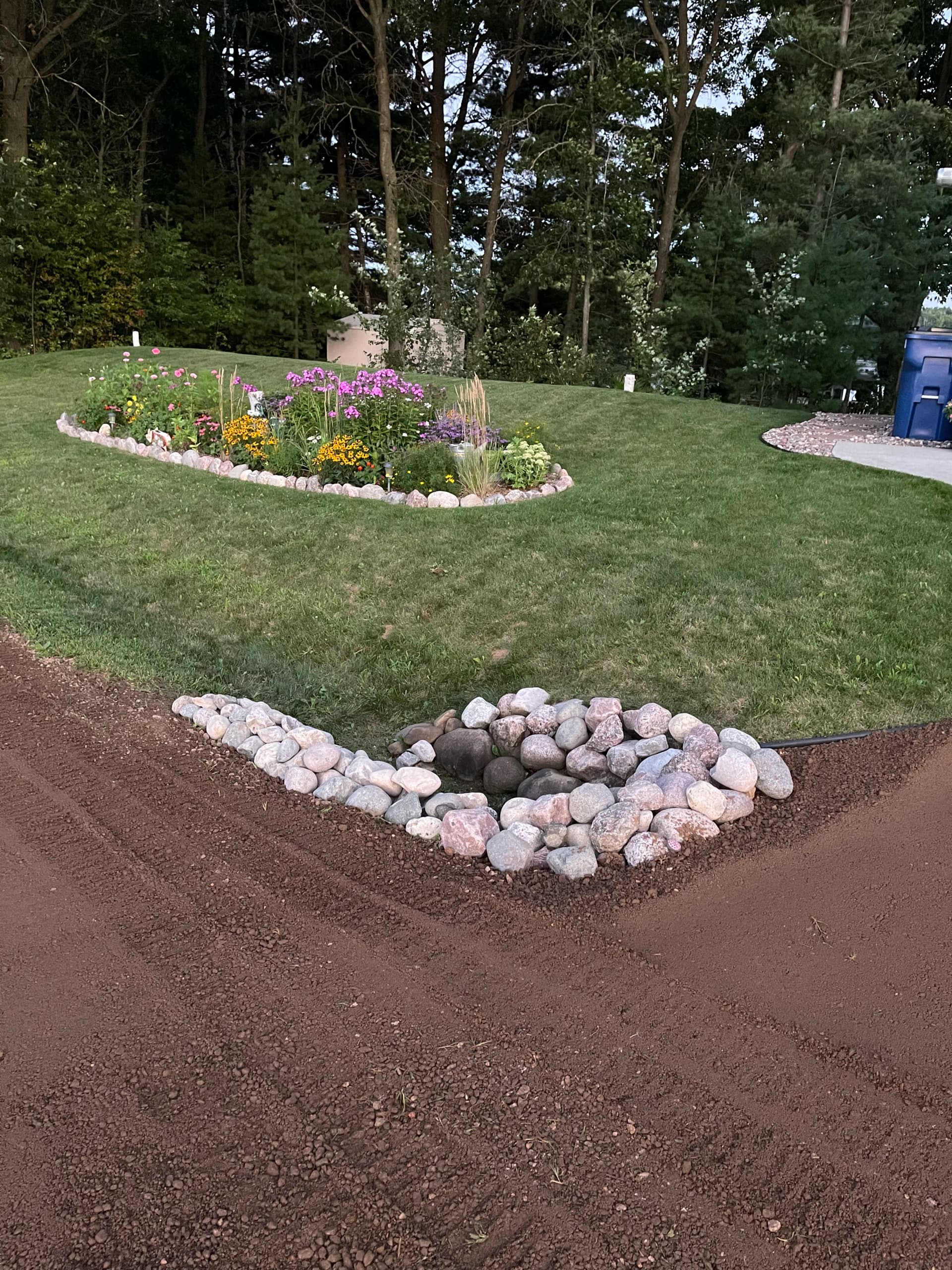 Gallery photos for Red Granite Gravel Driveway Installed on Lake DuBay in Mosinee: Image #3