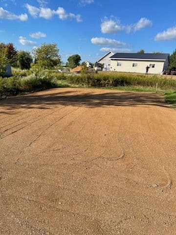 New Gravel Driveway and Garage Pad in Edgar image