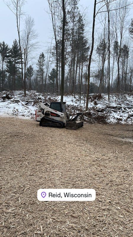 Project Efficient Land Clearing in Reid Wisconsin image