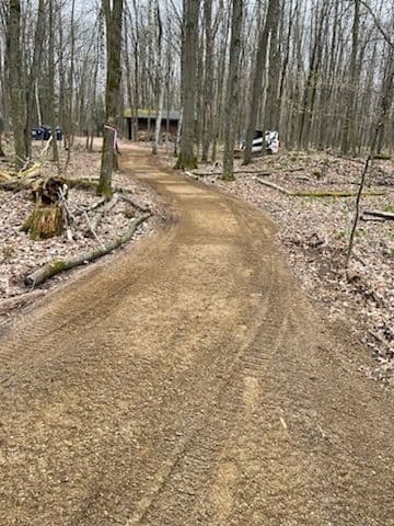 Project Gravel Trail Creation at DC Everest School Forest image