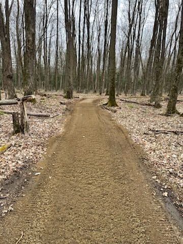 Gravel Trail Creation at DC Everest School Forest