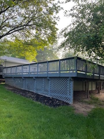 Rib Mountain Backyard Transformation with Deck Removal image