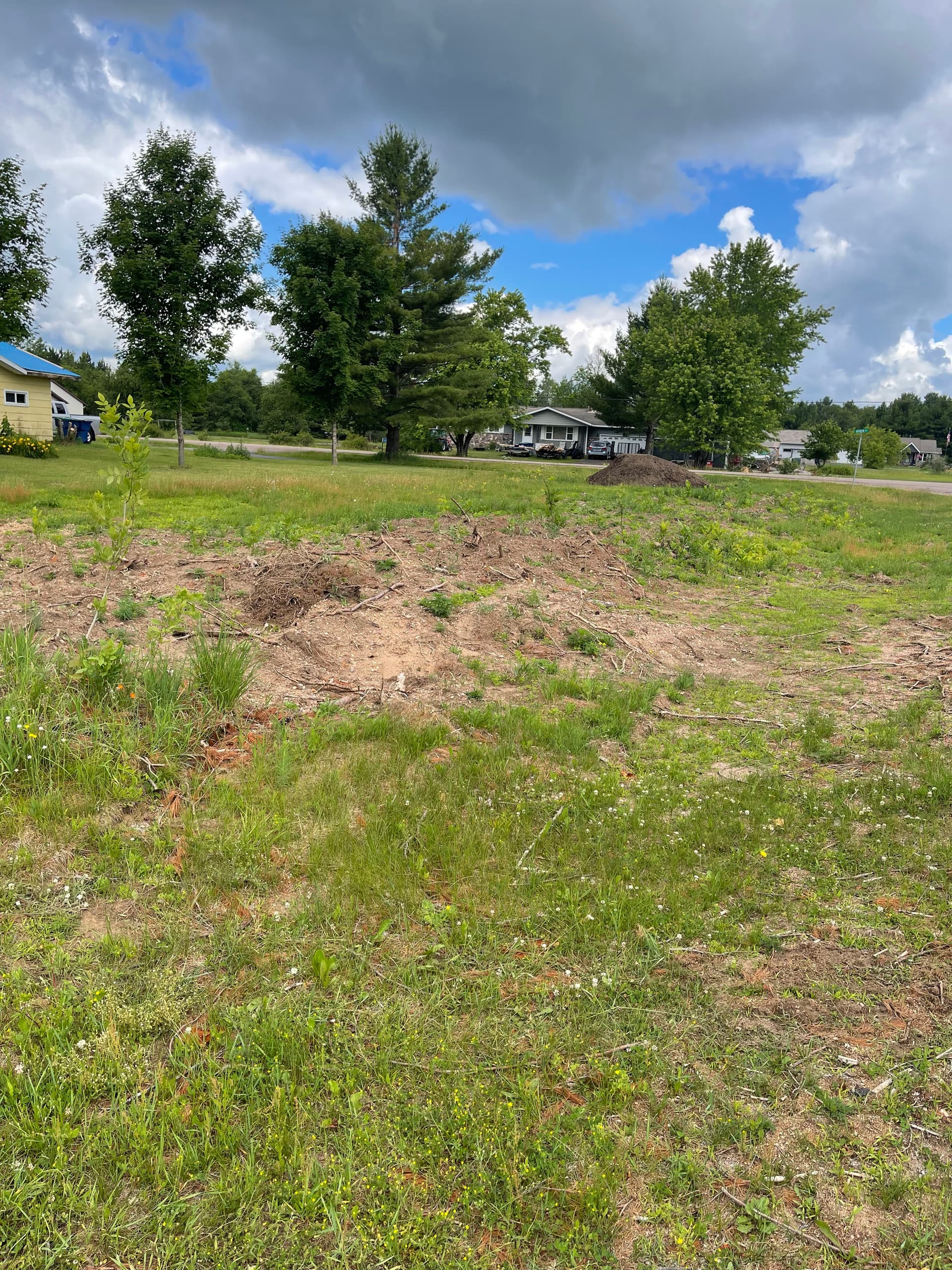 Gallery photos for Storm Damage Lawn Cleanup and Grading in Ringle: Image #2