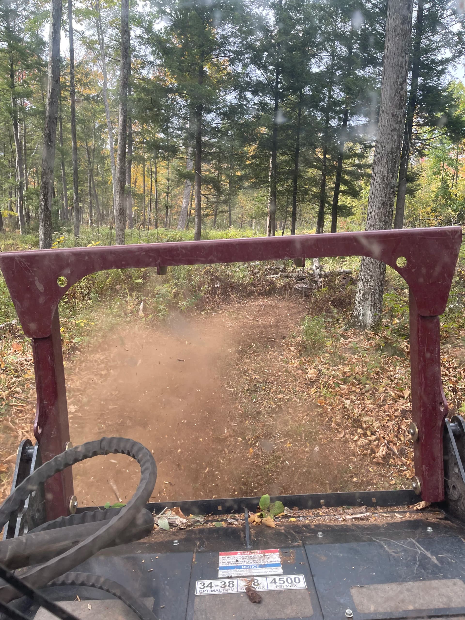 Gallery photos for Forestry Mulching Clears Thick Brush at Wausau Skeet & Trap Club: Image #4