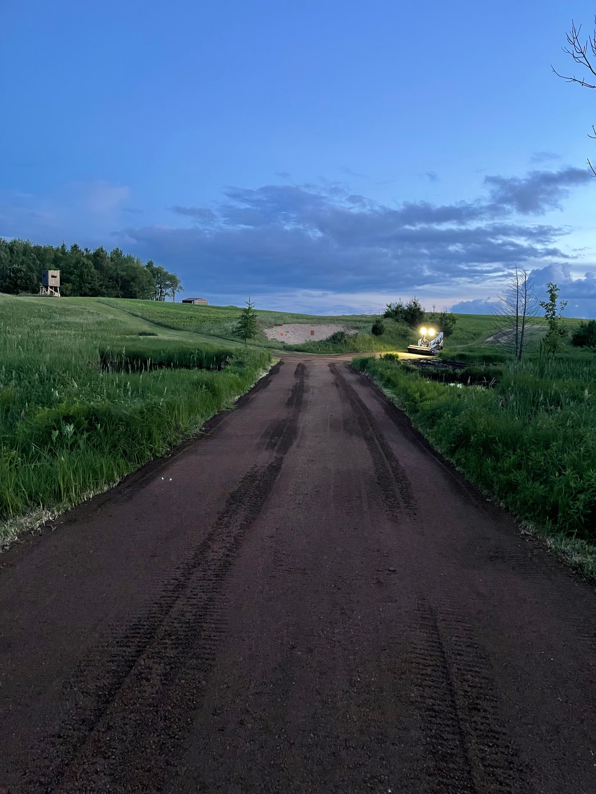 Gallery photos for Hunting Property Driveway Upgrade in Hatley Gets a Fresh Grade: Image #3