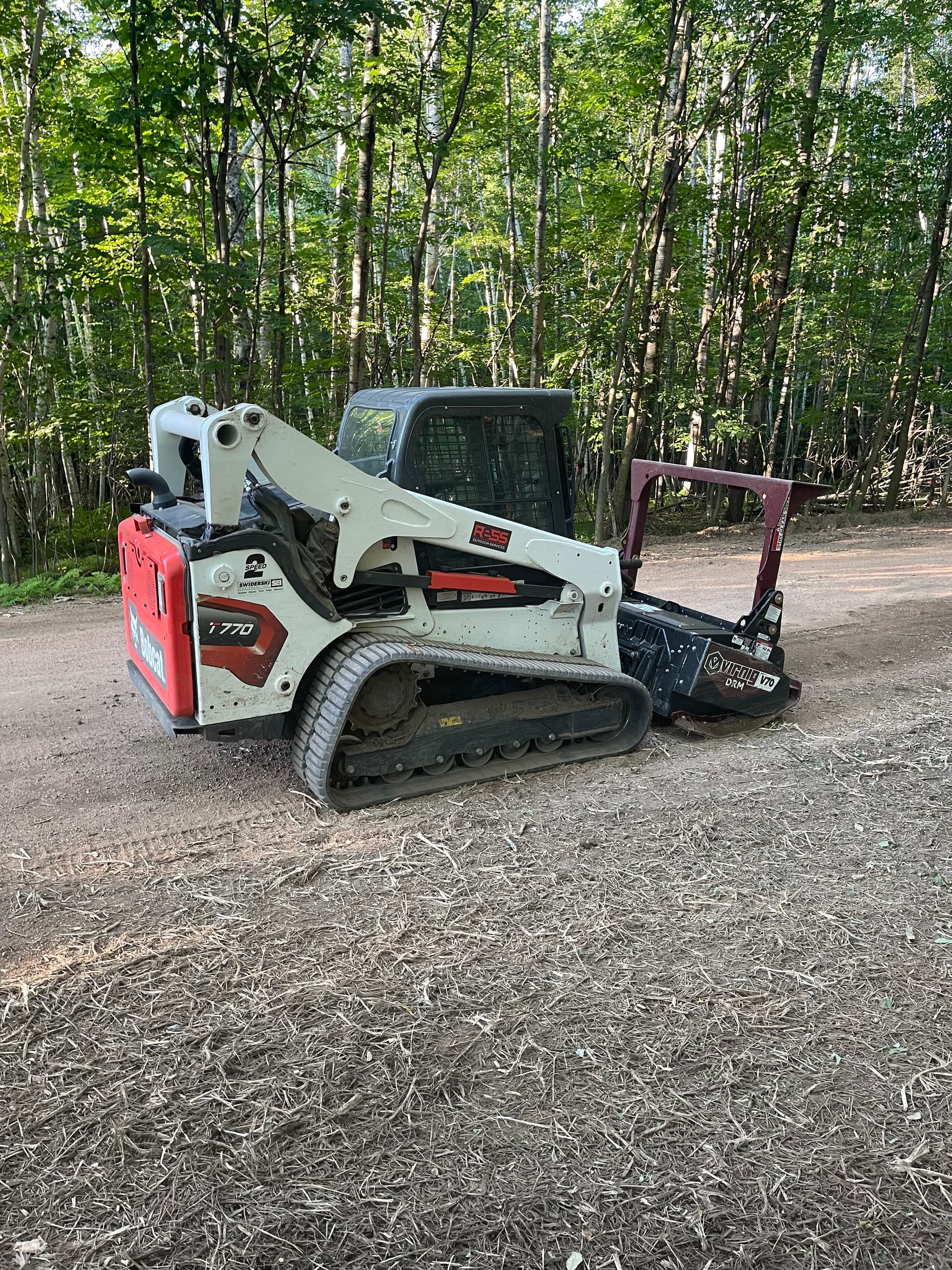 Gallery photos for Forestry Mulching Clears Overgrown Woodland Property in Mosinee: Image #6