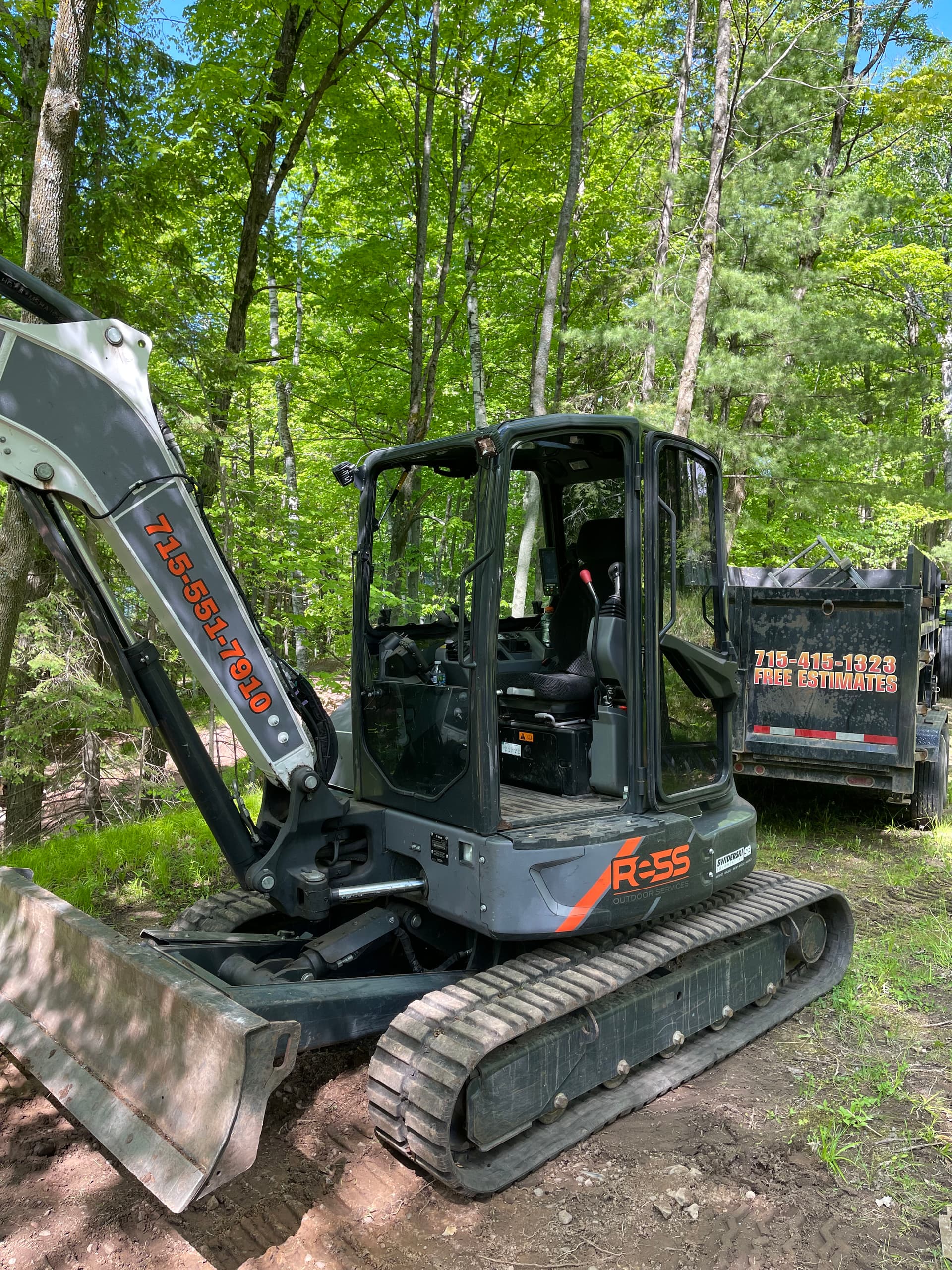 Gallery photos for Cabin Demo and Full Property Cleanup in Gleason: Image #1